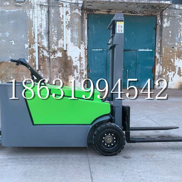 金堂县小型电动叉车1吨2吨步行站驾式电瓶堆高充电装卸车液压升降车铲车